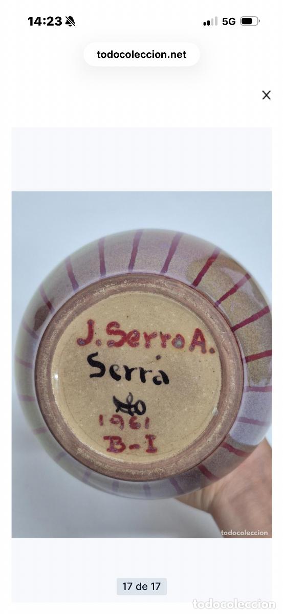 Antig&uuml;edades: Jarron Serra ceramica - Foto 2