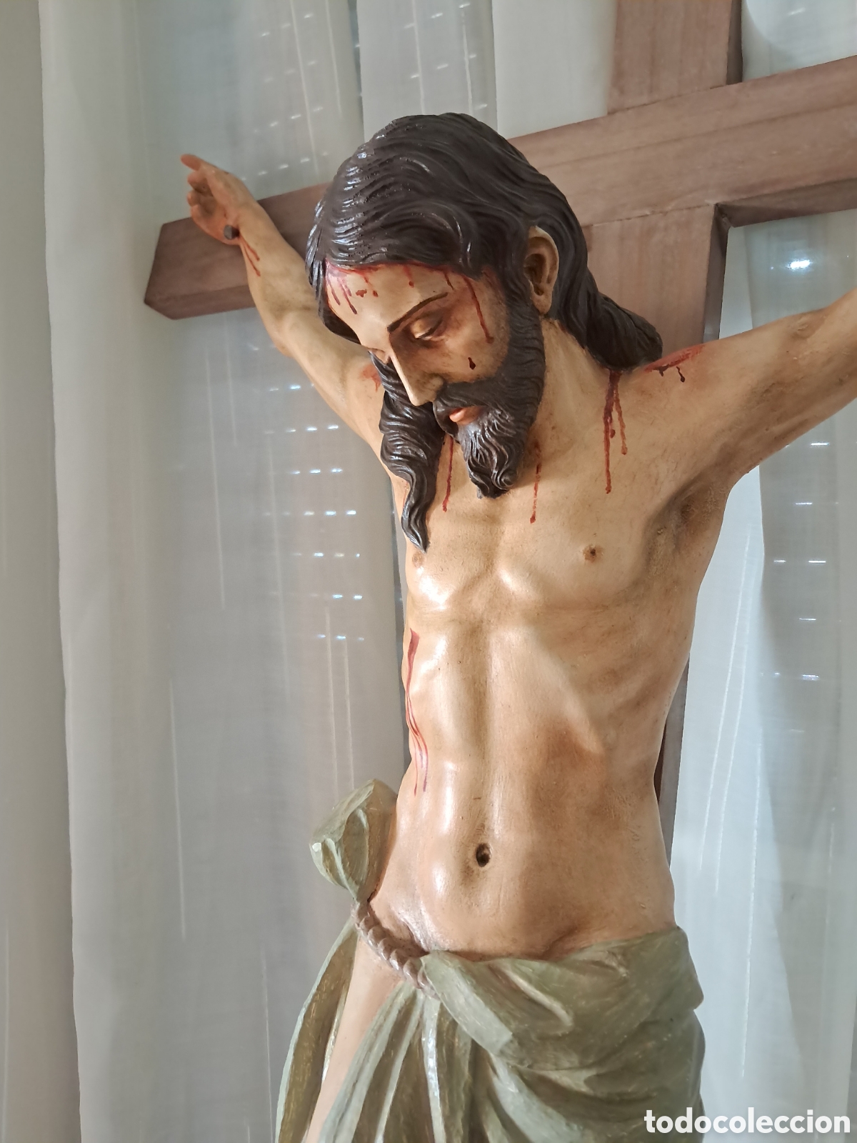 Antig&uuml;edades: Crucificadop,santo cristo - Foto 4