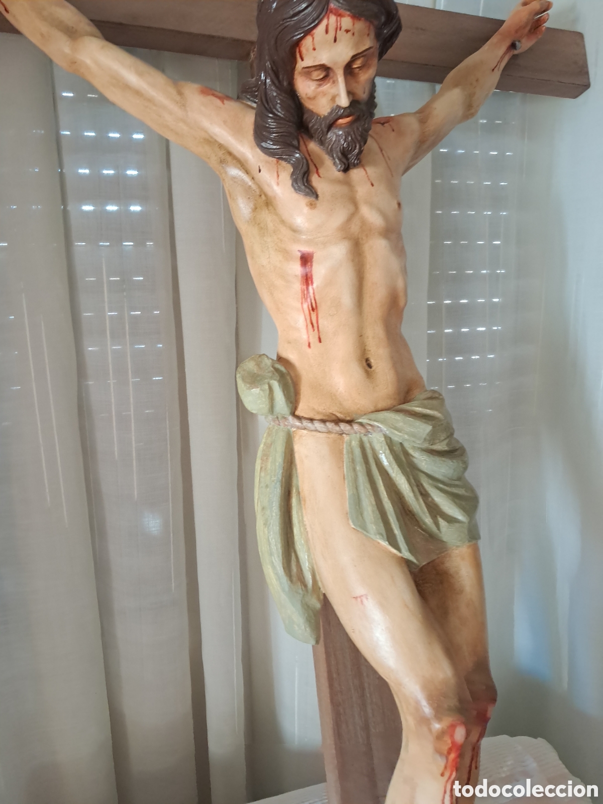 Antig&uuml;edades: Crucificadop,santo cristo - Foto 5