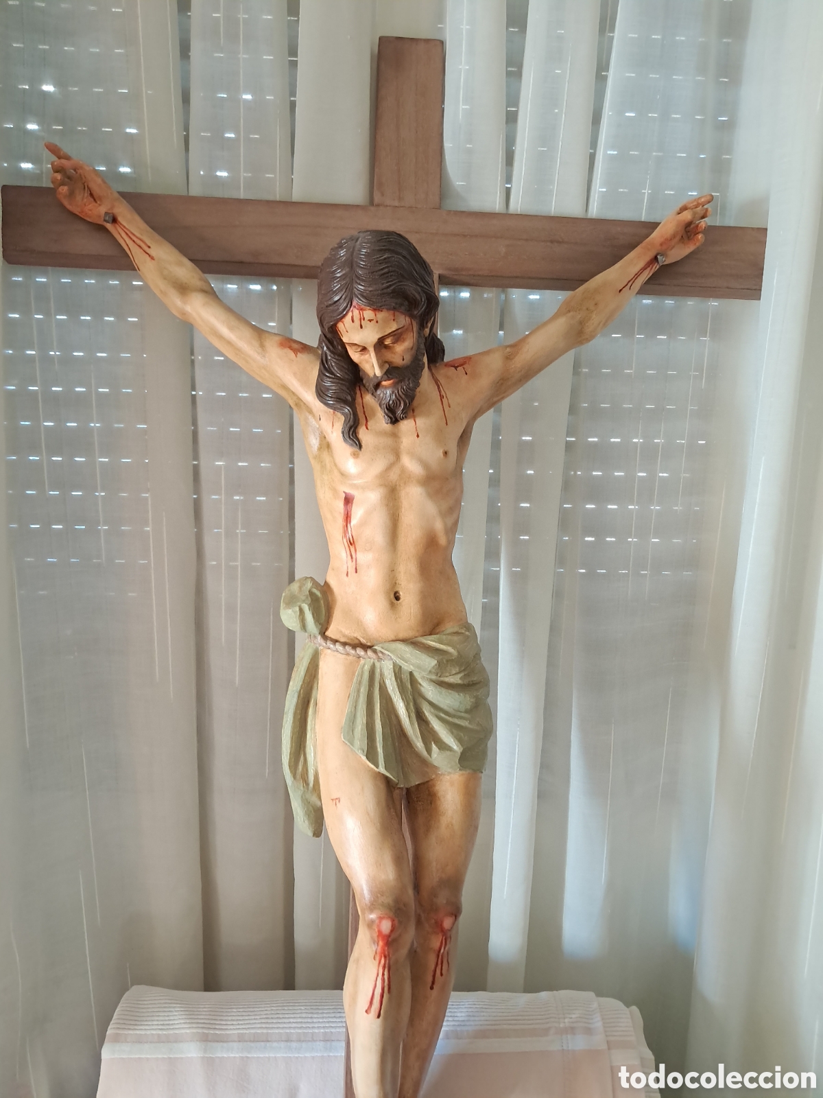 Antig&uuml;edades: Crucificadop,santo cristo - Foto 7