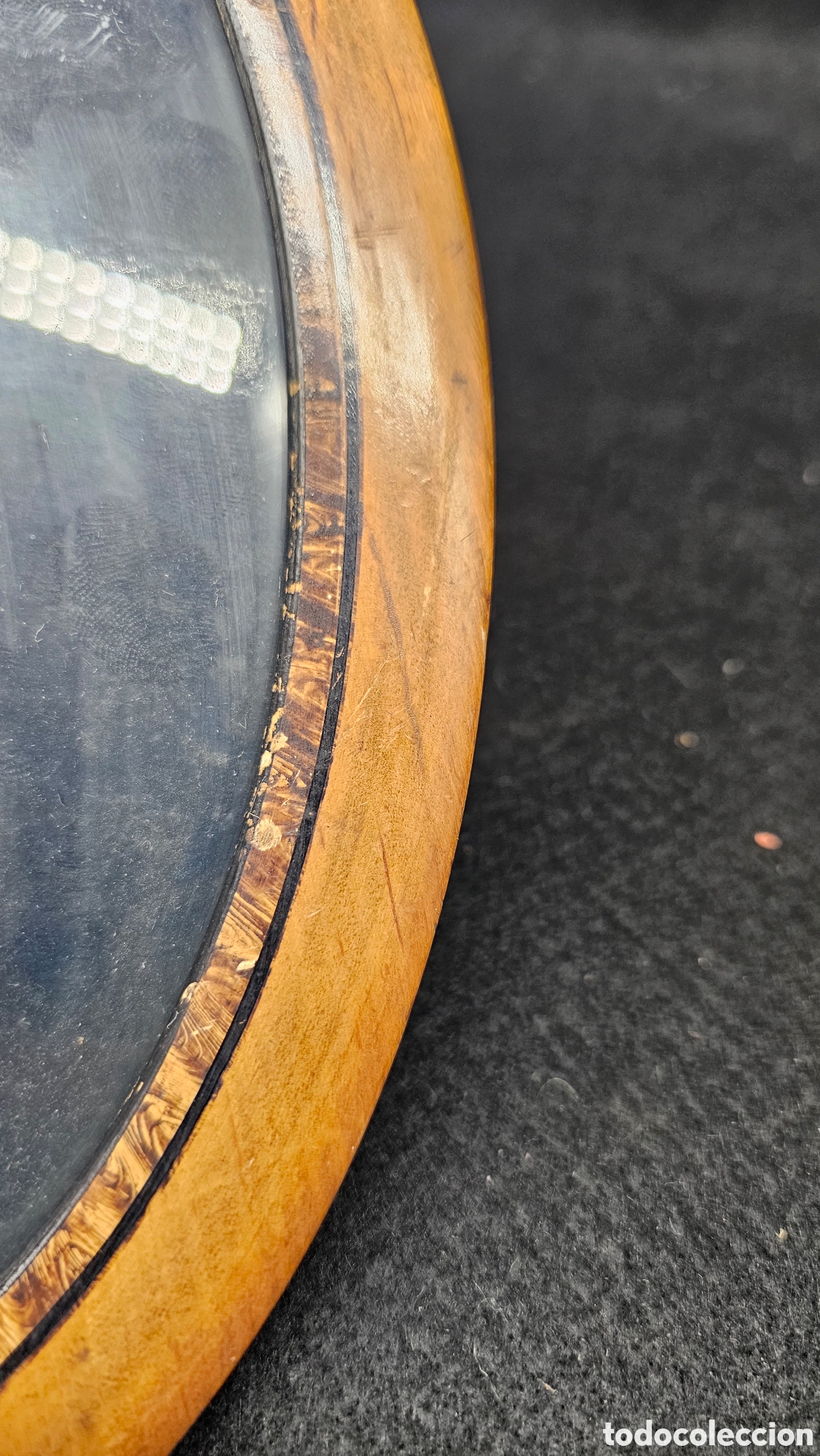 Antig&uuml;edades: Portafotos de madera - Foto 2