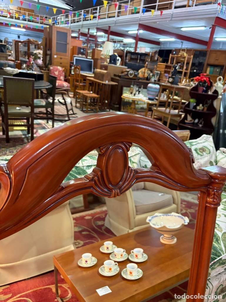 Antig&uuml;edades: ESPEJO PL&Aacute;STICO EFECTO MADERA - Foto 5