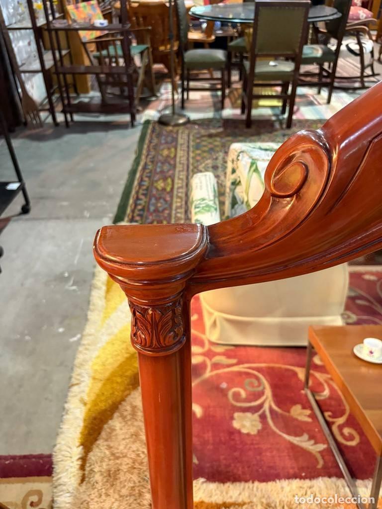 Antig&uuml;edades: ESPEJO PL&Aacute;STICO EFECTO MADERA - Foto 6