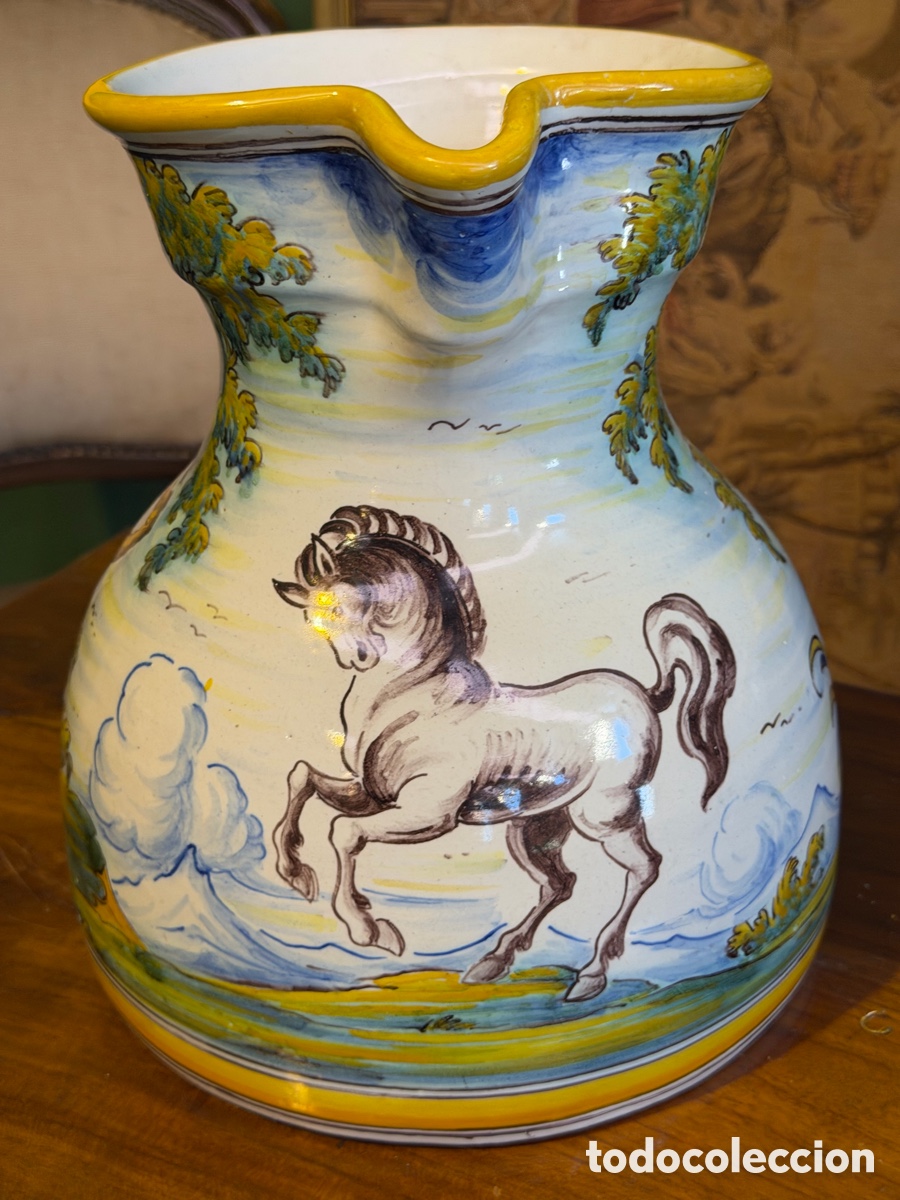 Antig&uuml;edades: GRAN JARRA EN CER&Aacute;MICA DE TALAVERA - RUIZ DE LUNA n44