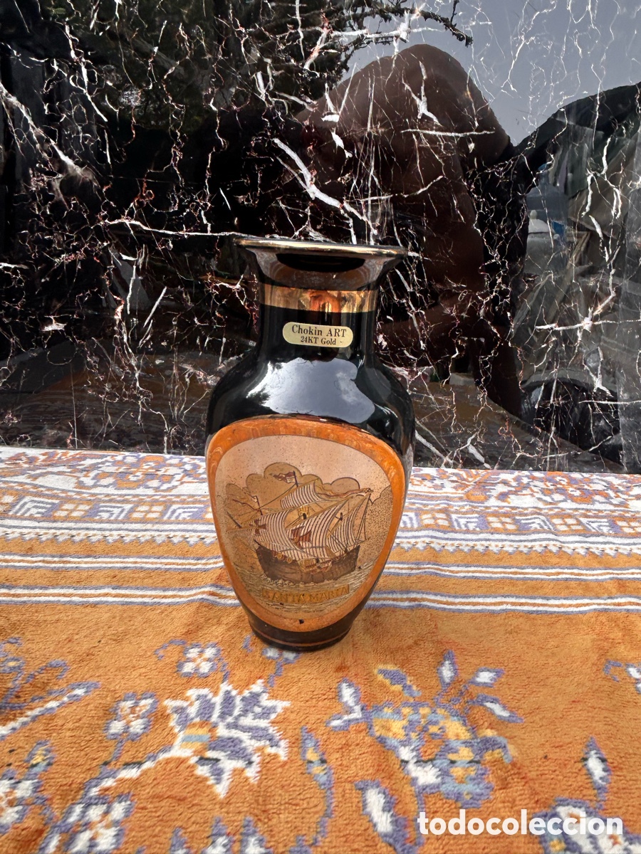 Antig&uuml;edades: Jarr&oacute;n vintage de Chokin Art