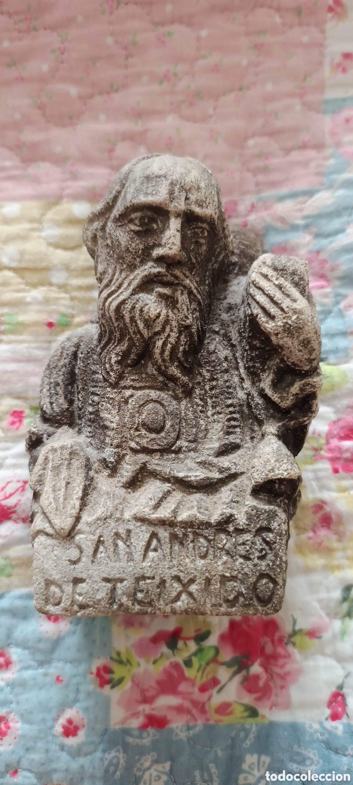Antig&uuml;edades: San Andr&eacute;s de Teixido estatua