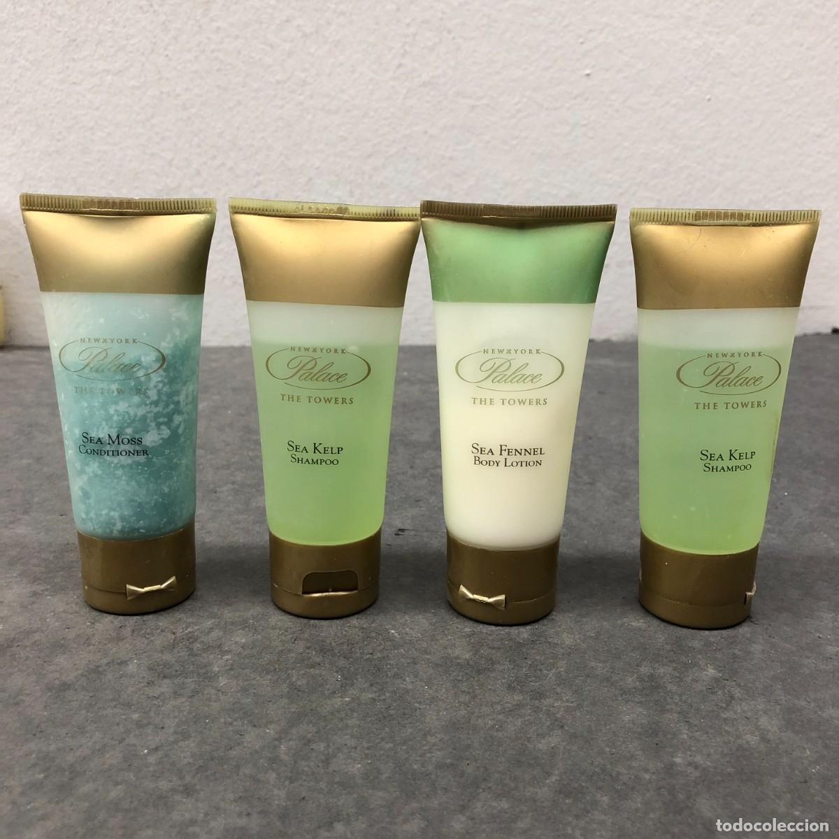 Antig&uuml;edades: NEW YORK PALACE - THE TOWERS - SHAMPOO, CONDITIONER Y BODY LOTION - HOTEL LUJO COLECCION / 1989