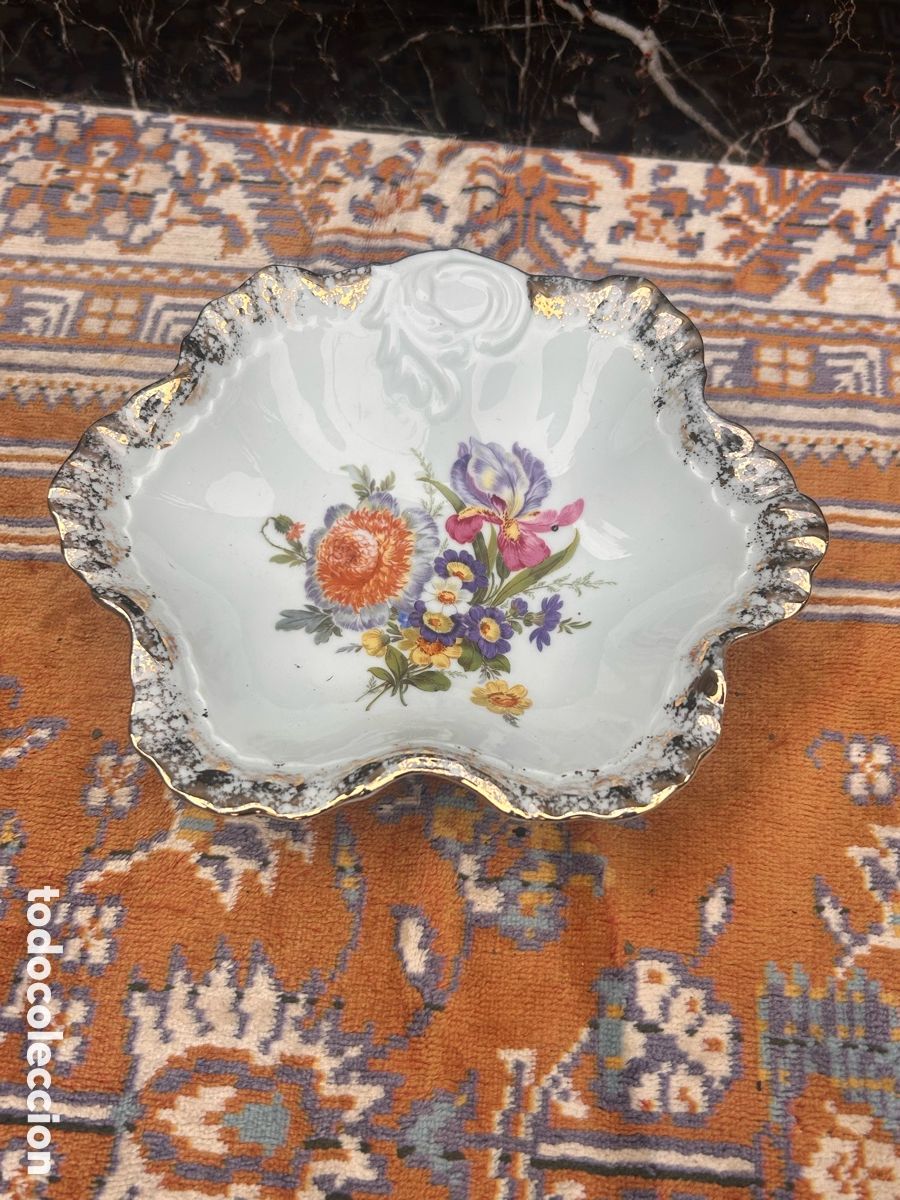 Antiquit&eacute;s: Cuenco decorativo vintage (tipo covilhete)