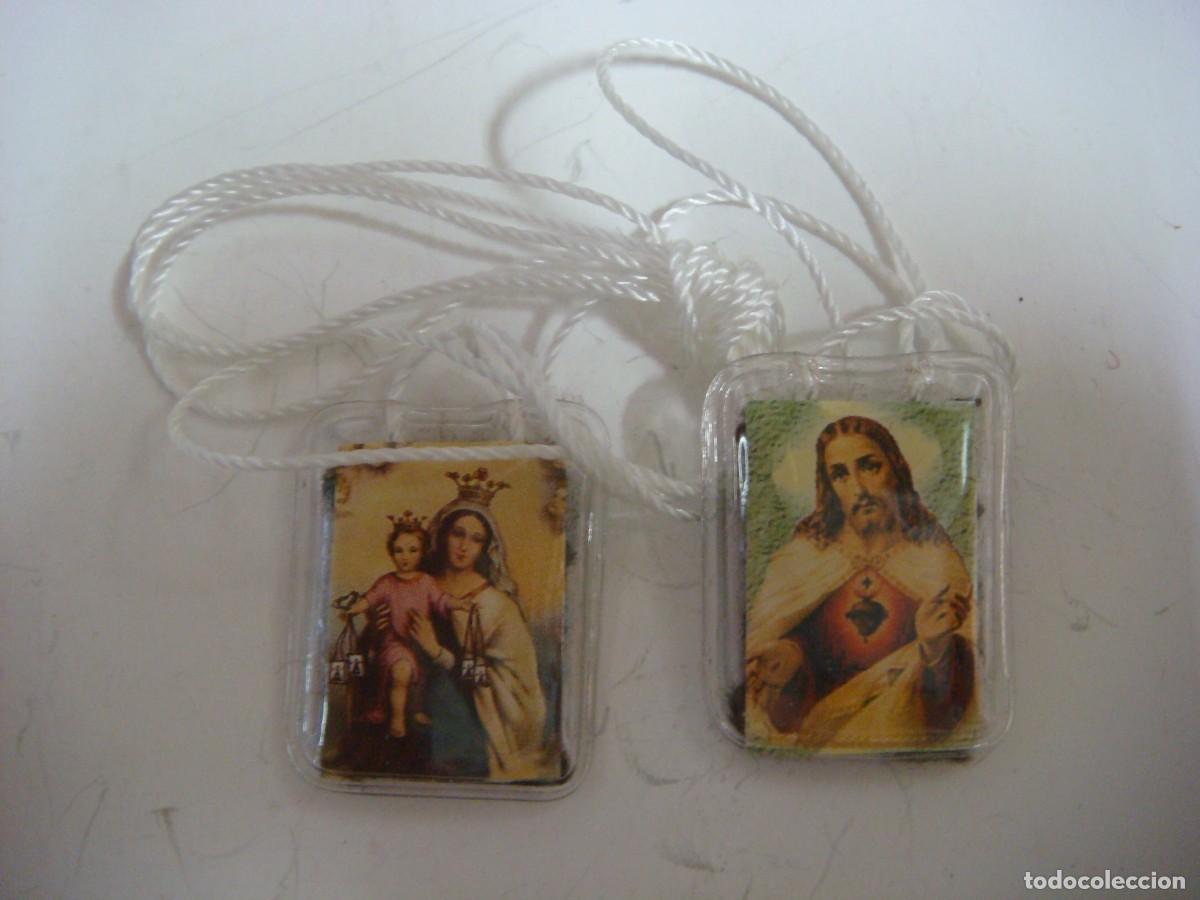 Antig&uuml;edades: ESCAPULARIO ANTIGUO-CAJ-F