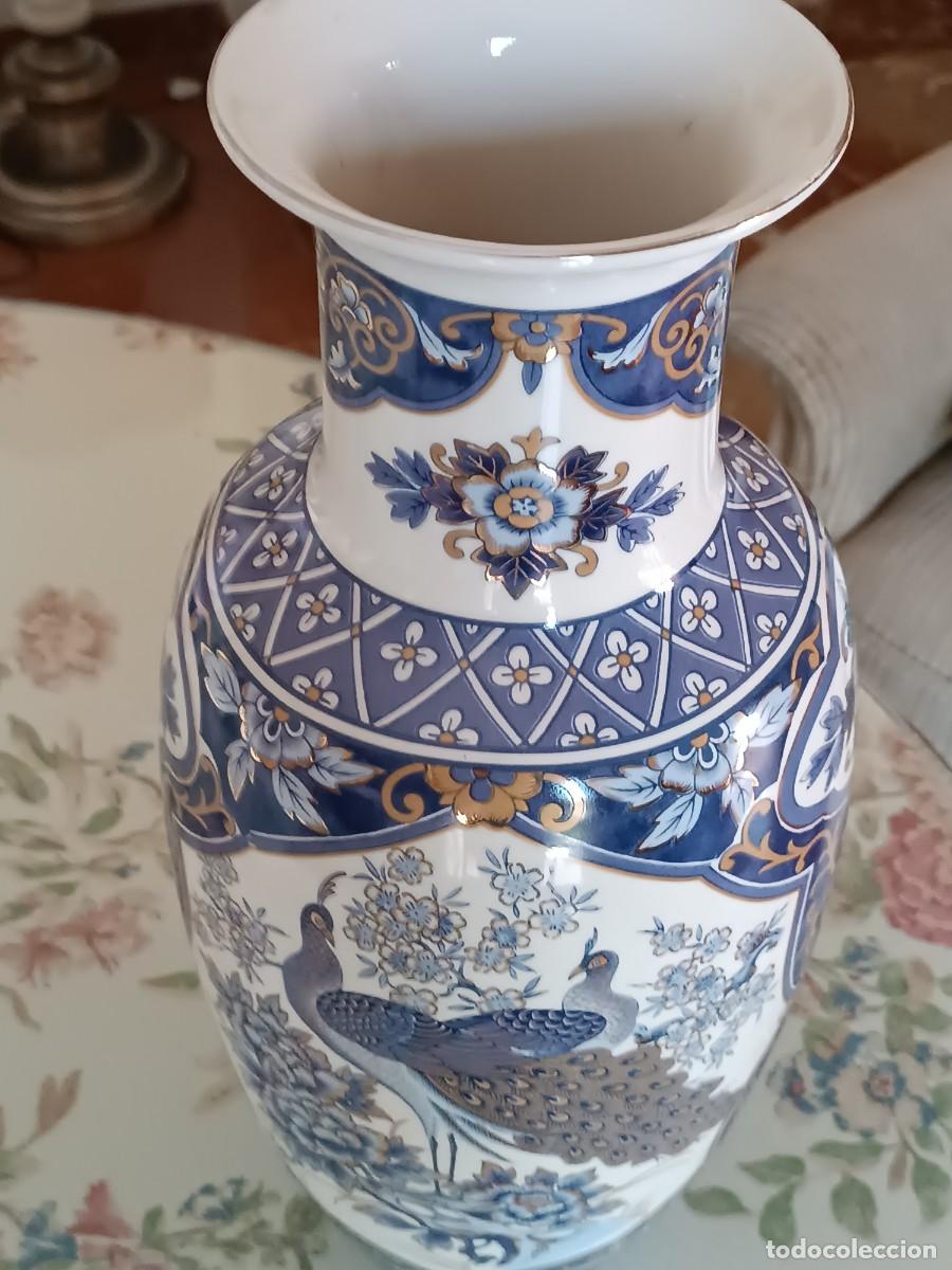 Antig&uuml;edades: ESPECTACULAR JARRON DE PORCELANA PANDA
