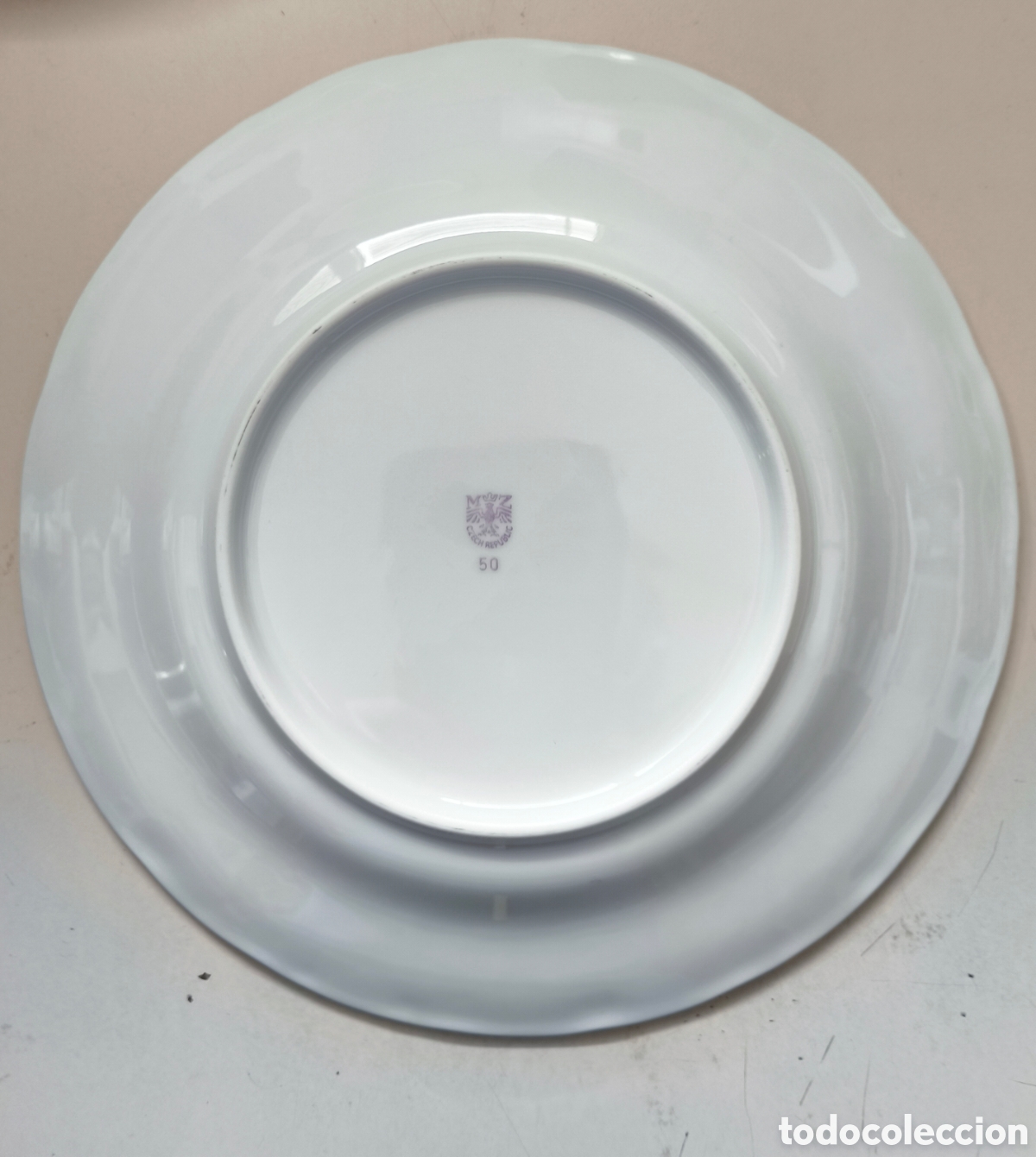Antig&uuml;edades: Dos platos marca Moritz Zdekauer (MZ) Rep.Checa - Foto 7