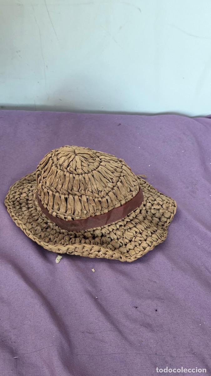 Antig&uuml;edades: gorro para mu&ntilde;ecas vintag3