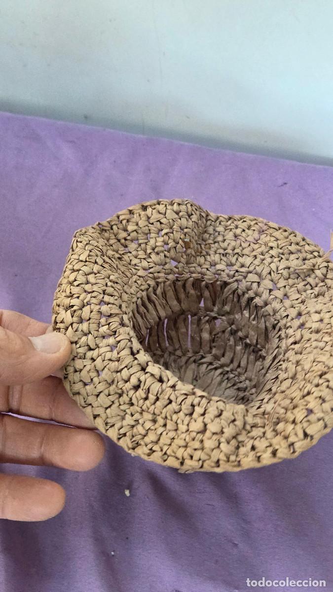 Antig&uuml;edades: gorro para mu&ntilde;ecas vintag3 - Foto 3