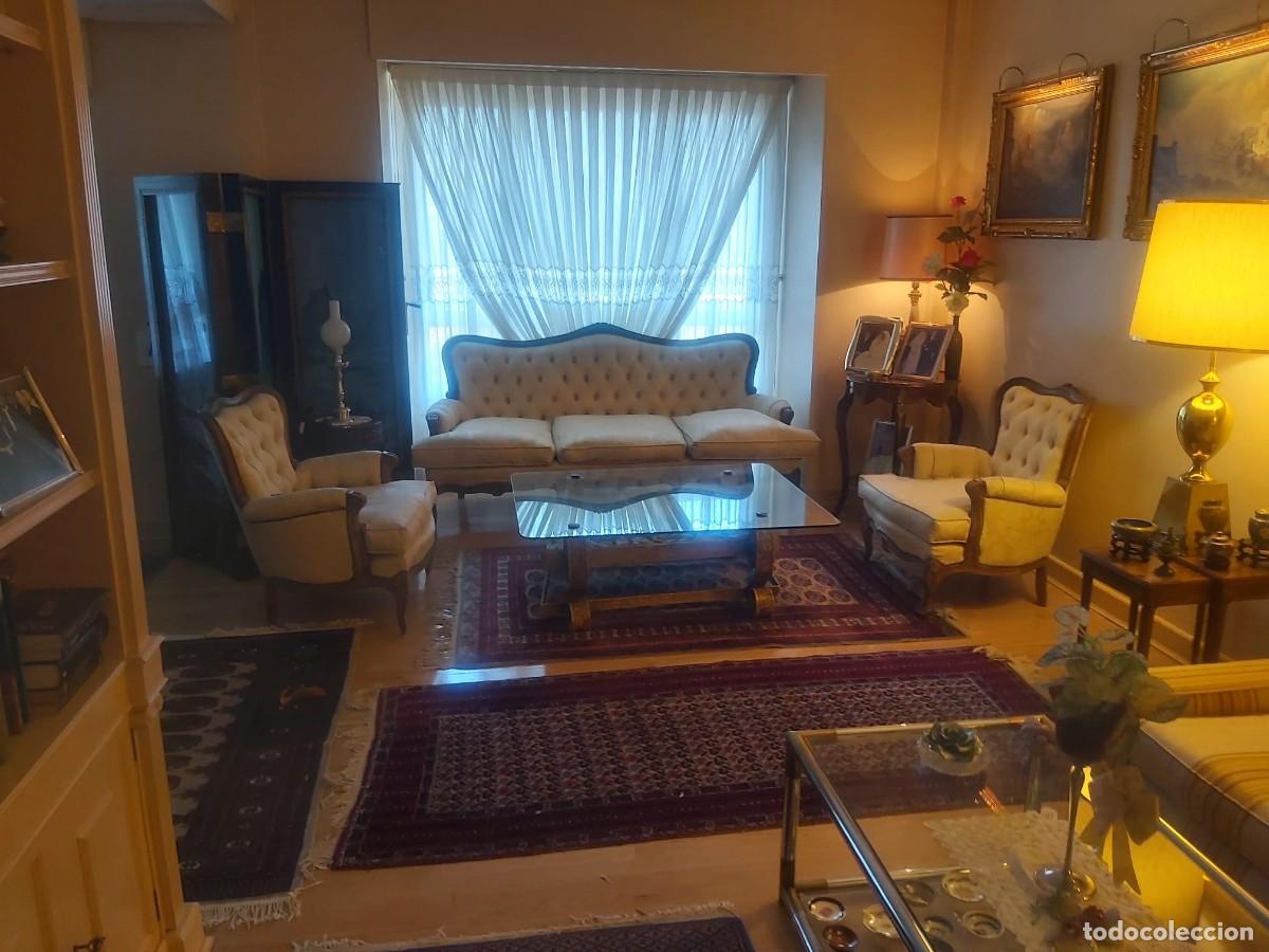 Antig&uuml;edades: Magn&iacute;fico Tresillo Vintage Estilo Luis XV Impecable