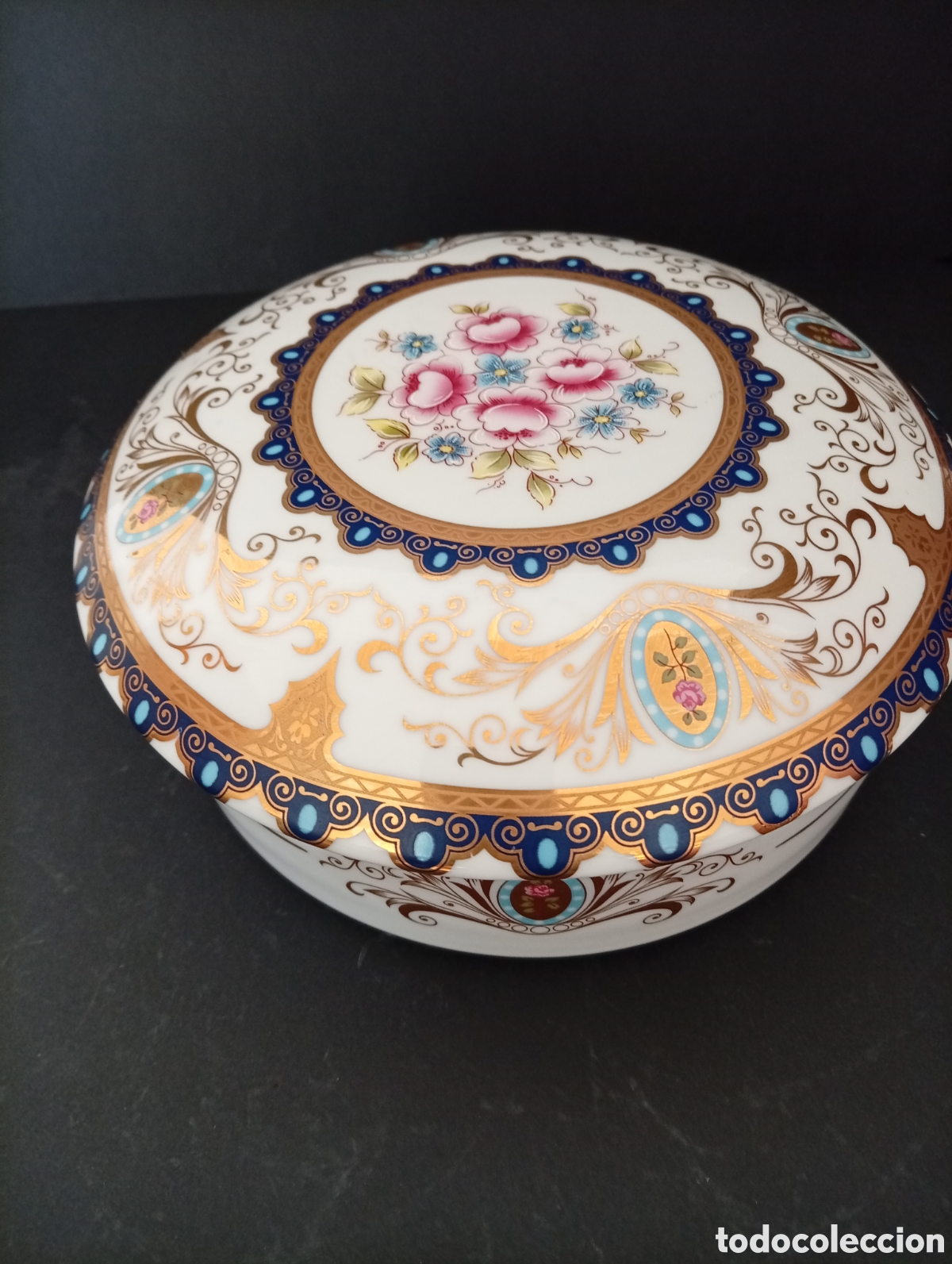 Antig&uuml;edades: Preciosa caja de porcelana Limoges