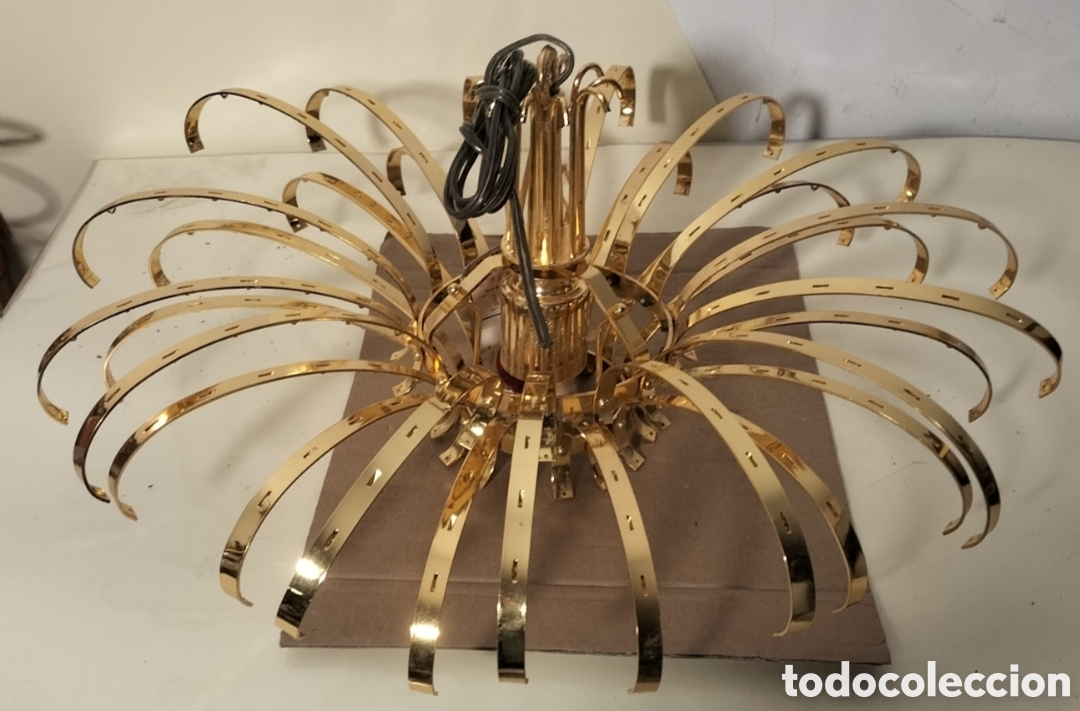 Antig&uuml;edades: Lampara nueva. 24 quilates. 1950-60