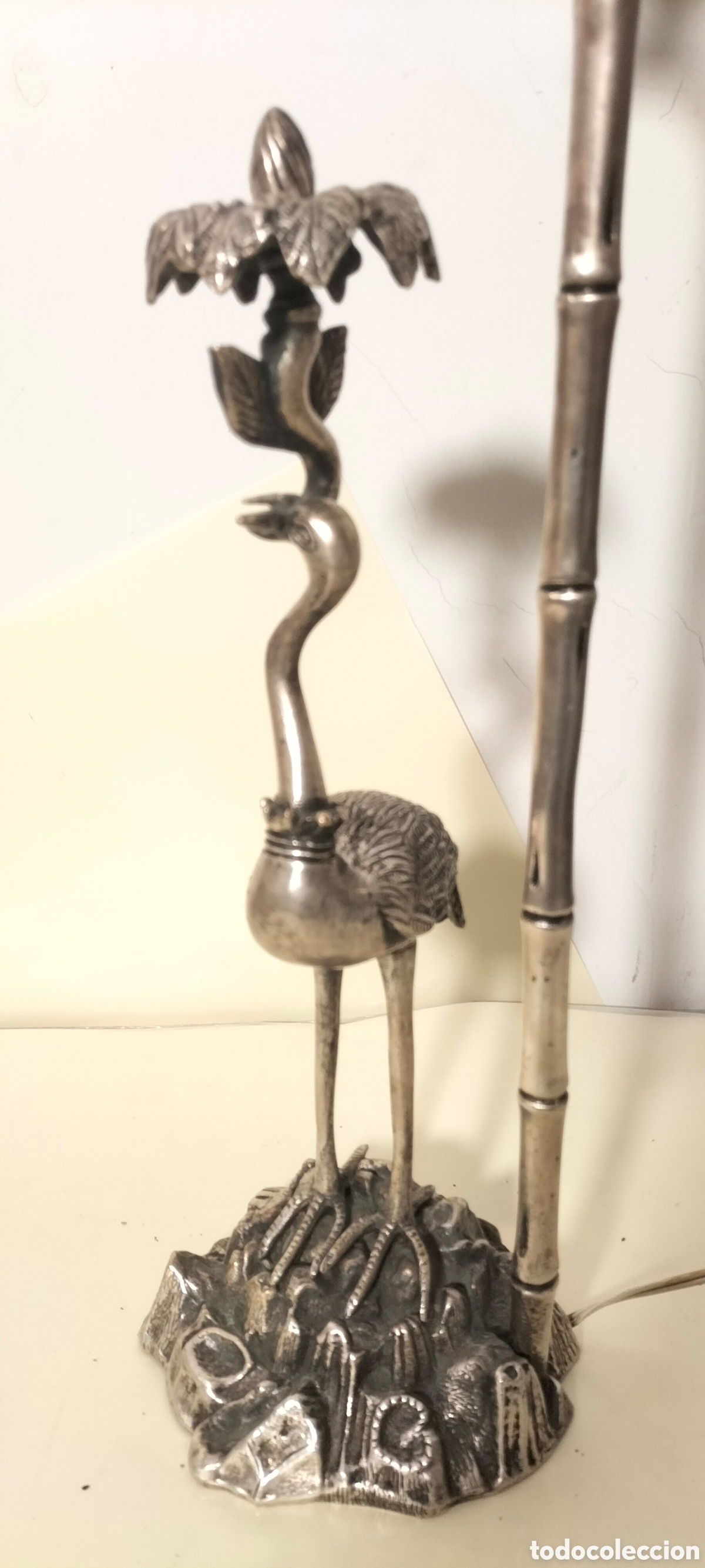 Antig&uuml;edades: Lampara de mesa antigua