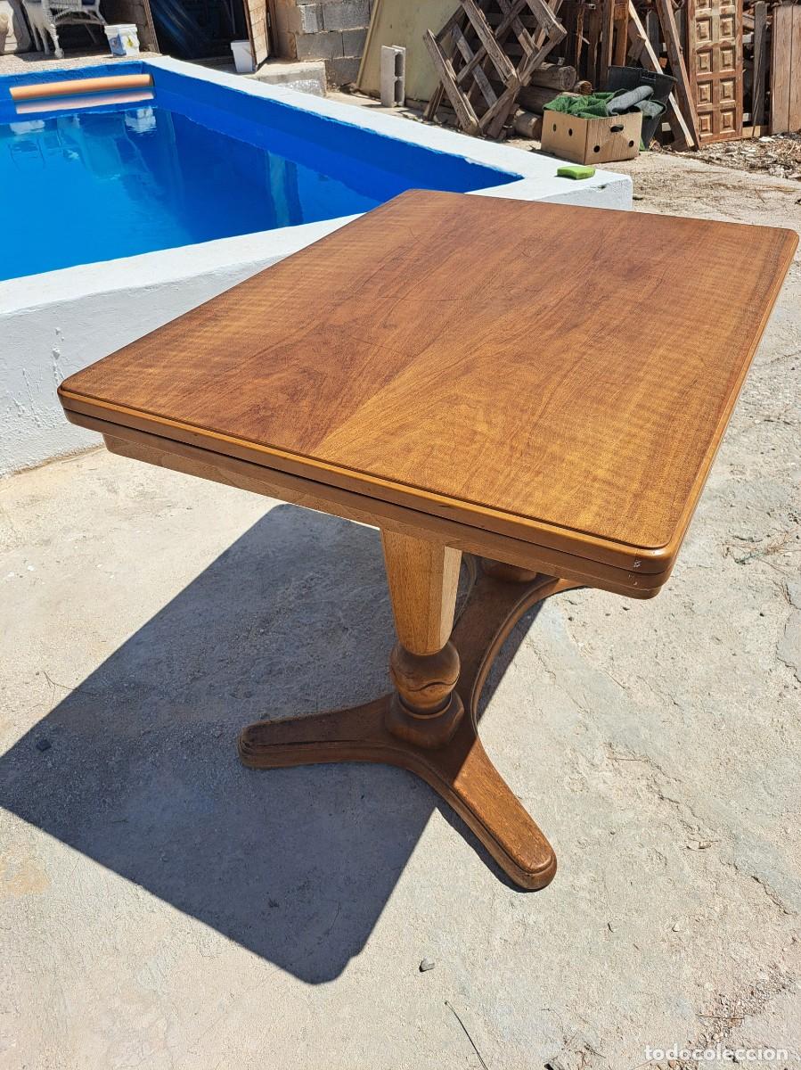 Antig&uuml;edades: Preciosa mesa de roble extensible y elevable. - Foto 4