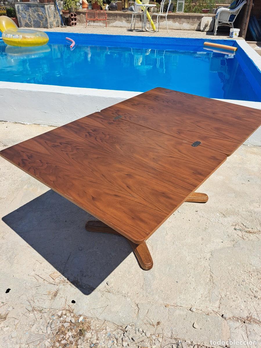 Antig&uuml;edades: Preciosa mesa de roble extensible y elevable. - Foto 10