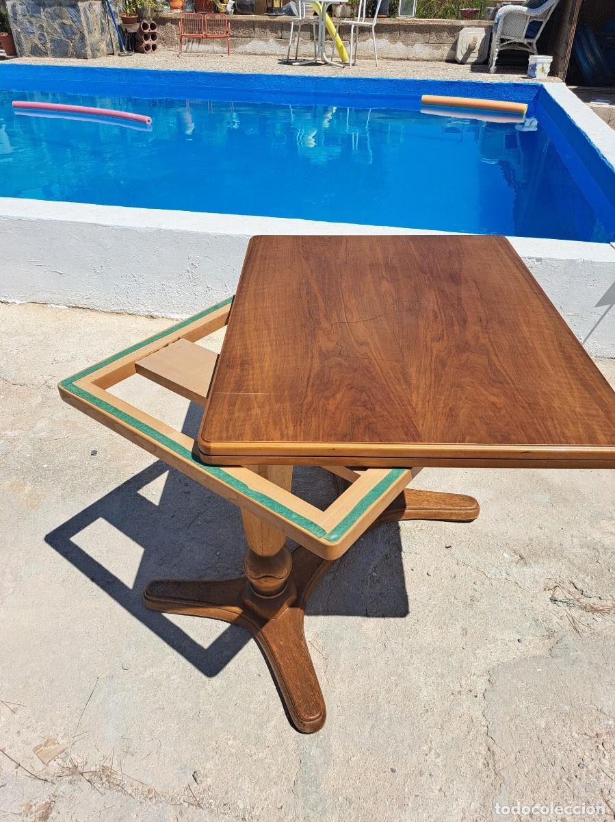 Antig&uuml;edades: Preciosa mesa de roble extensible y elevable. - Foto 13