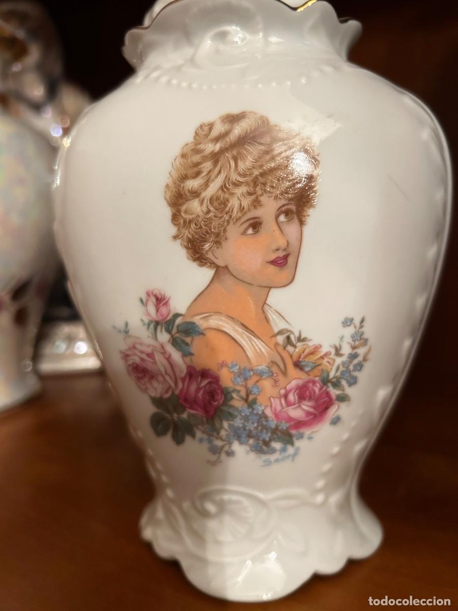 Antig&uuml;edades: Adorno lady Di cer&aacute;mica