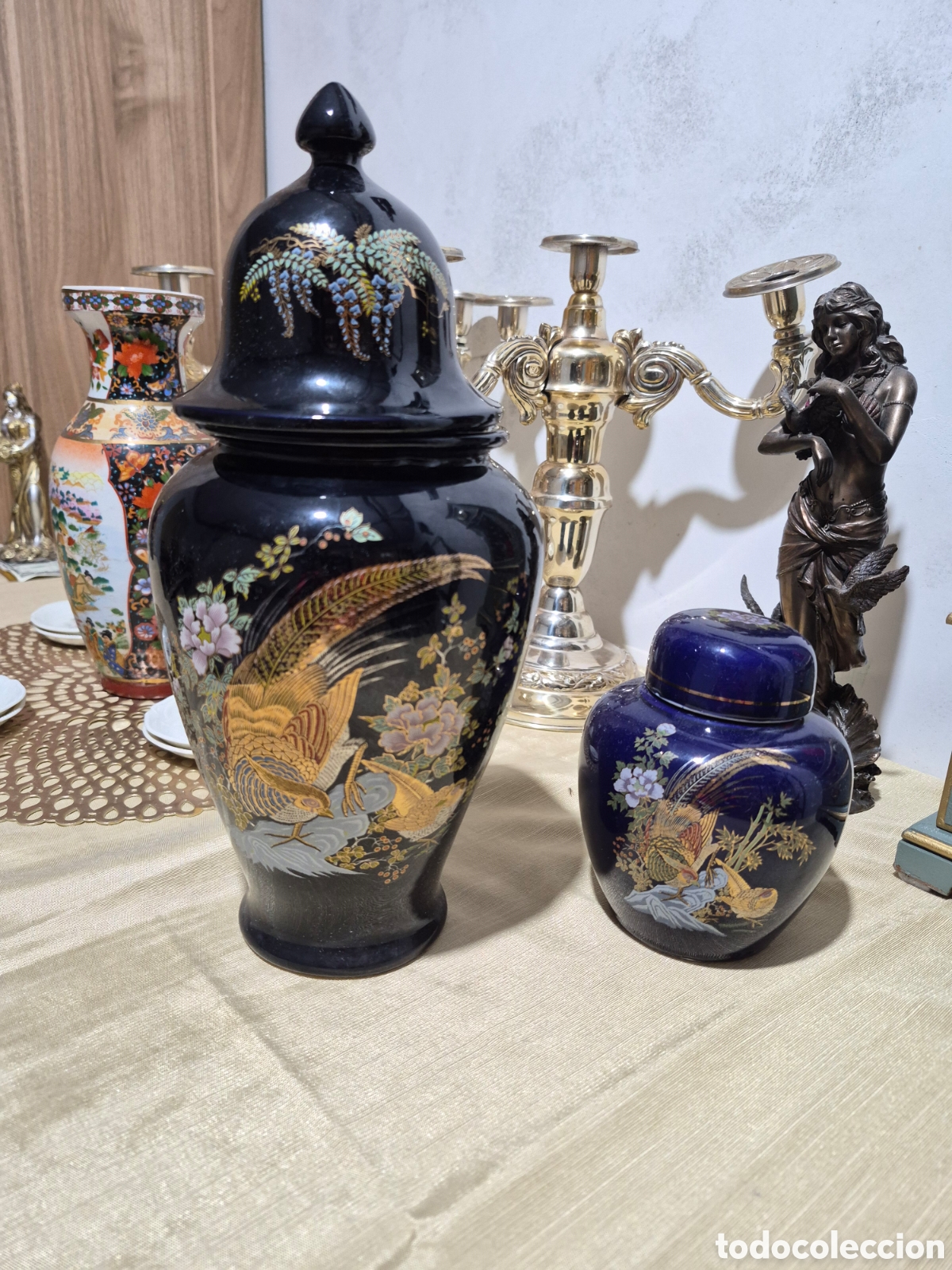 Antig&uuml;edades: Jarrones tibor, estilo oriental