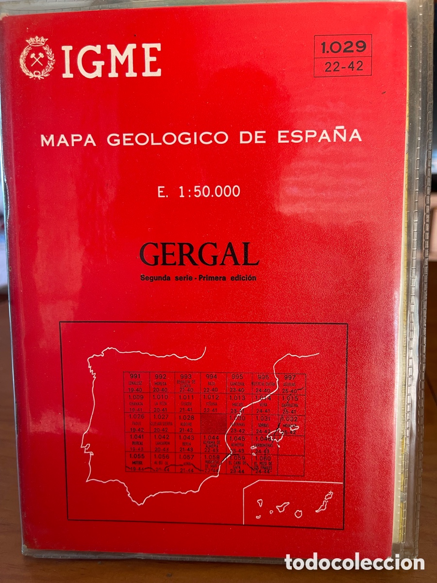 Antig&uuml;edades: MAPA IGME INSTITUTO GEOL&Oacute;GICO MINERO GERGAL