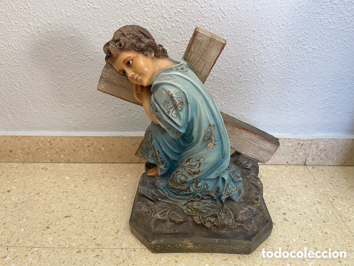 Antig&uuml;edades: ANTIGUO NI&Ntilde;O JESUS SIGLO XIX OLOT