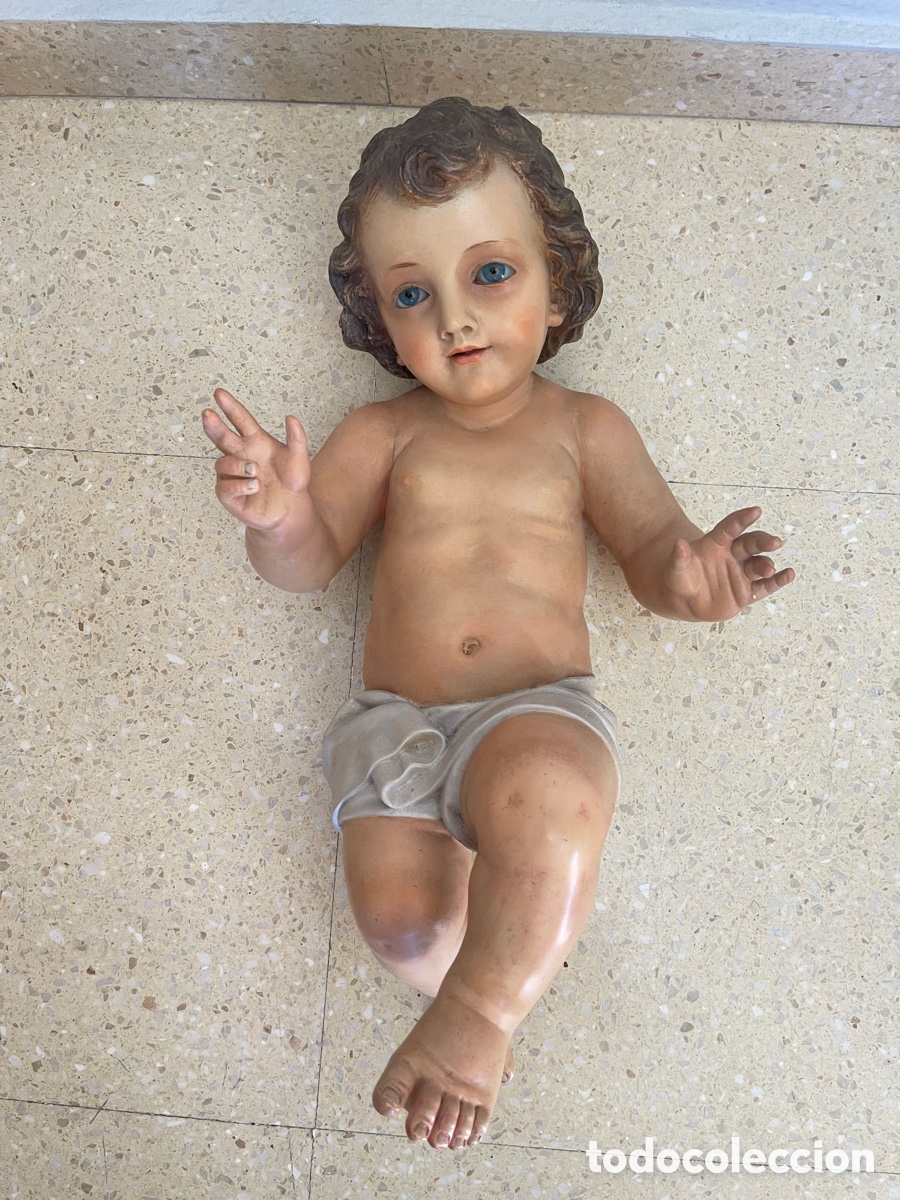 Antig&uuml;edades: ANTIGUO NI&Ntilde;O JESUS OLOT SIGLO XIX