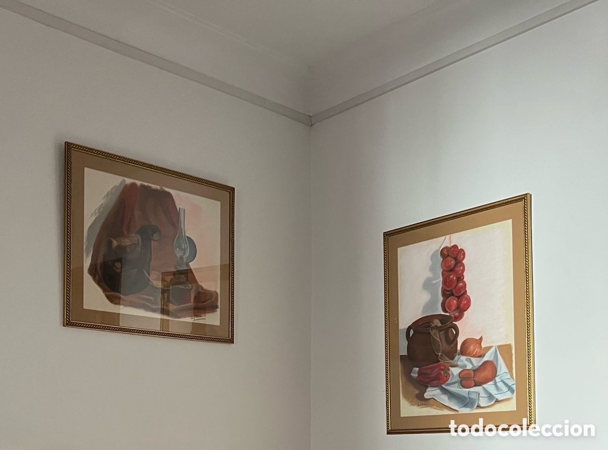 Antig&uuml;edades: Conjunto de cuadros antiguos al &oacute;leo