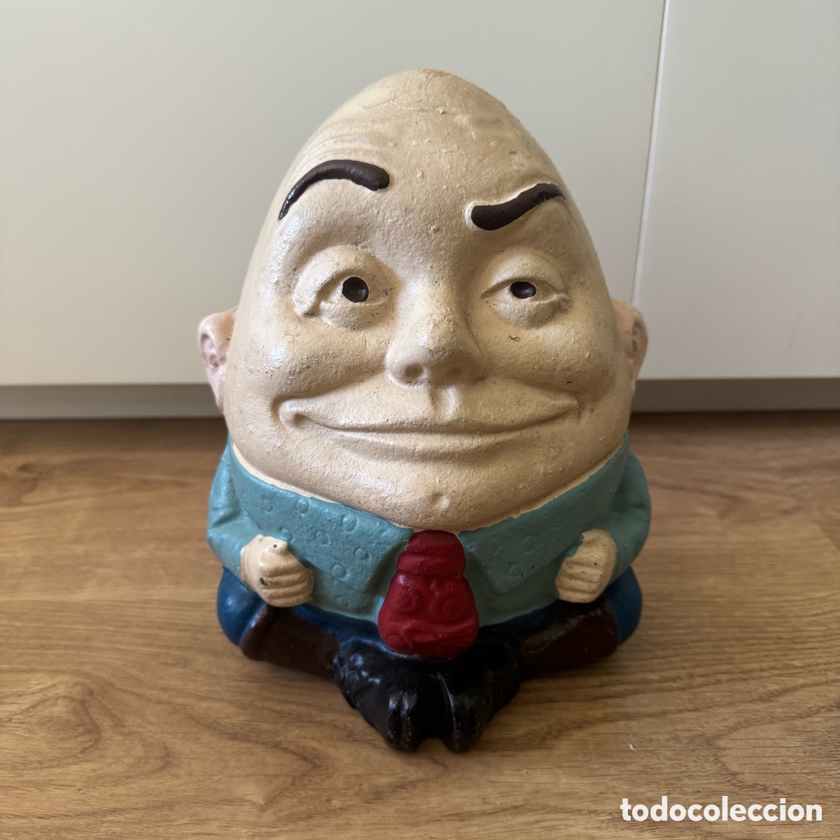 Antig&uuml;edades: Tope de puerta antiguo Humpty Dumpty 1900