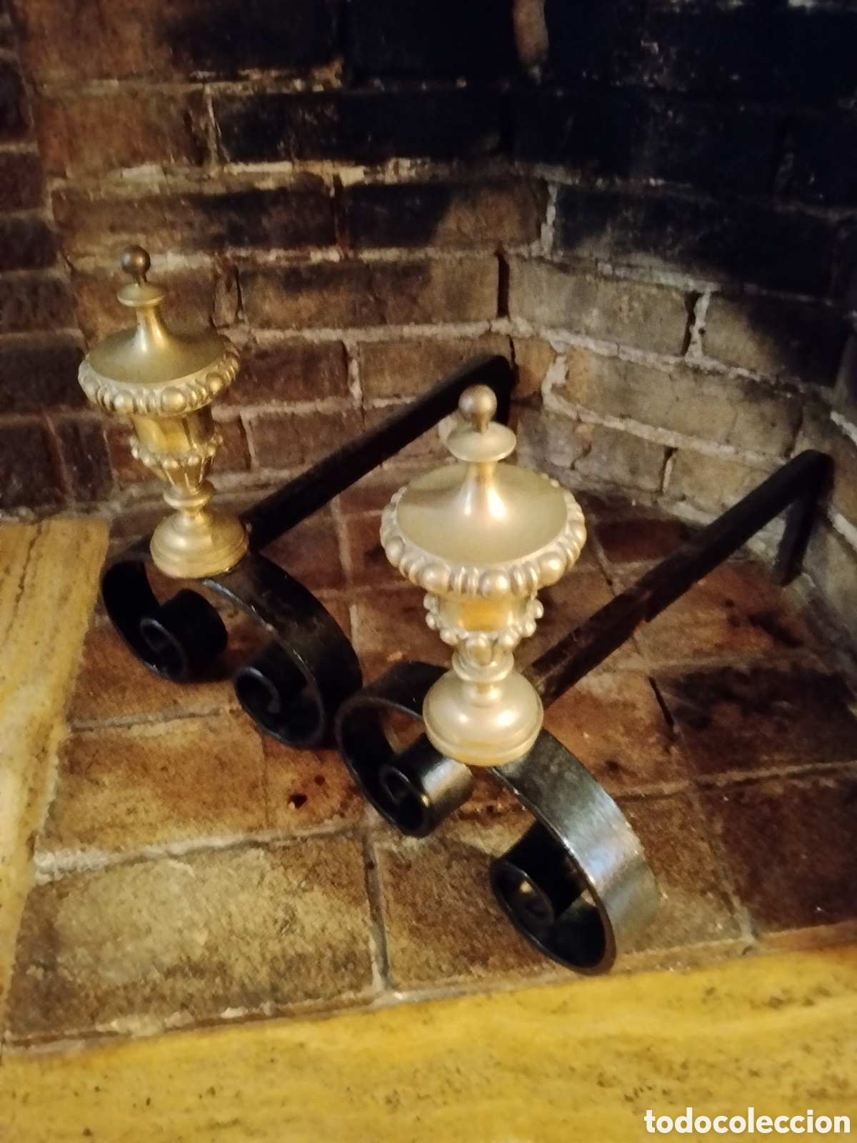Antig&uuml;edades: PAREJA DE MORILLOS ANTIGUOS