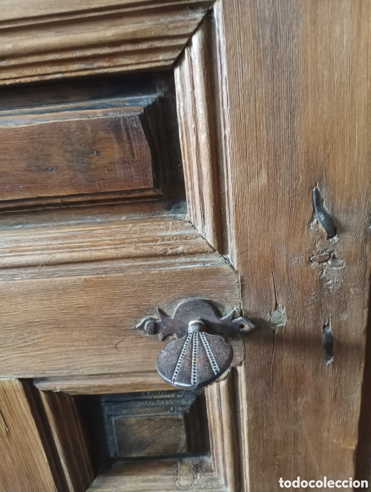Antig&uuml;edades: PUERTA ANTIGUA DE MADERA - Foto 5