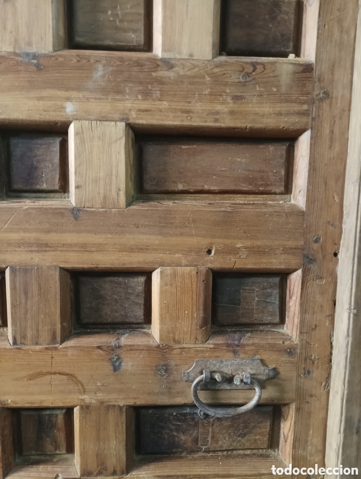 Antig&uuml;edades: PUERTA ANTIGUA DE MADERA - Foto 4