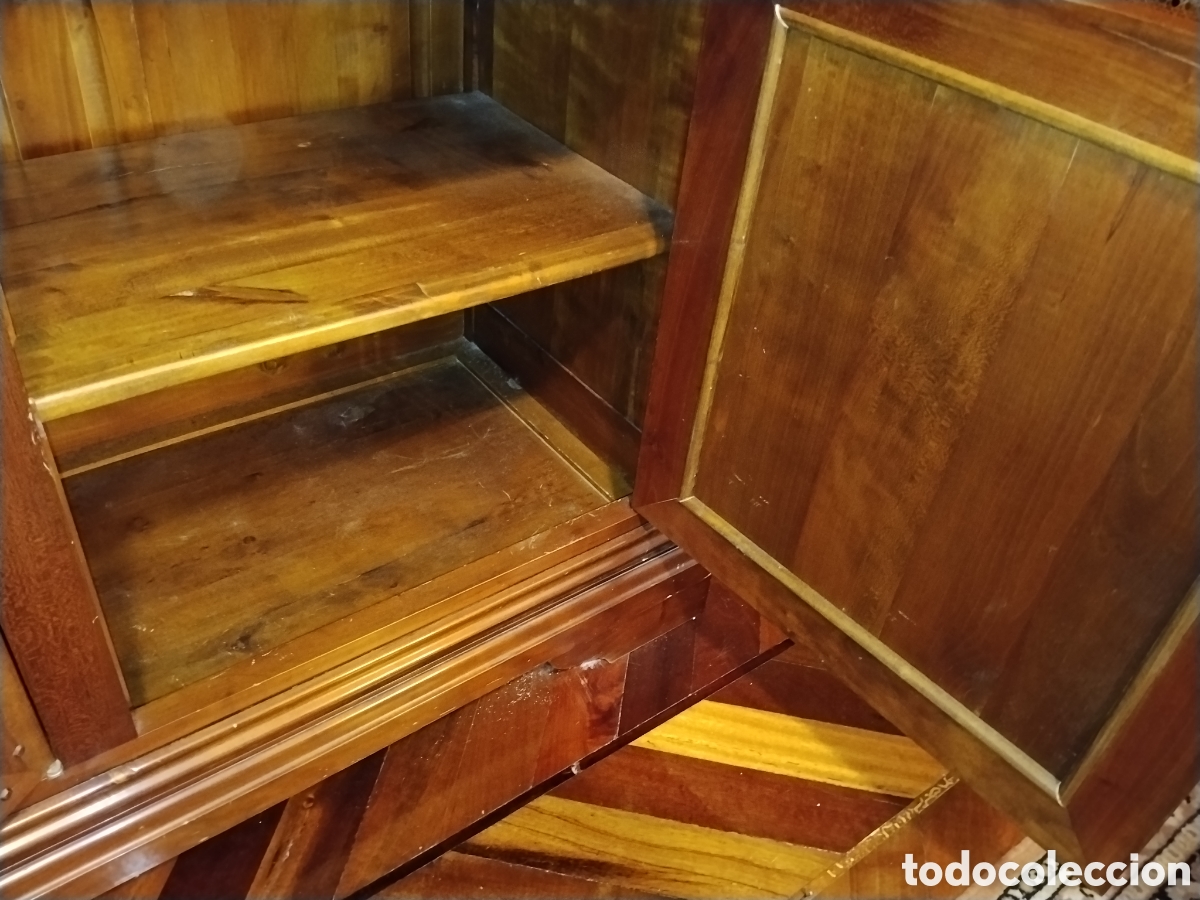 Antig&uuml;edades: APARADOR MADERA MACIZA DE CEREZO - Foto 4