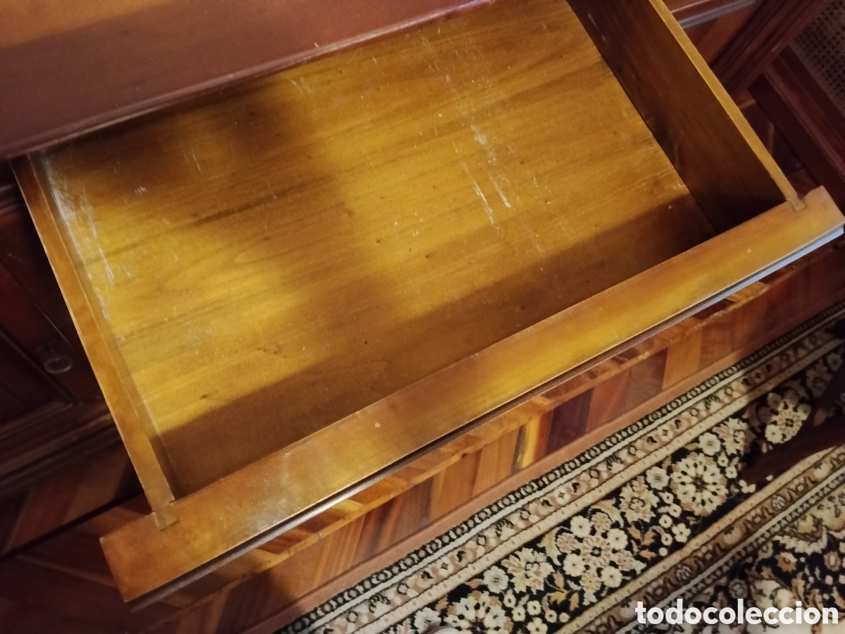 Antig&uuml;edades: APARADOR MADERA MACIZA DE CEREZO - Foto 5
