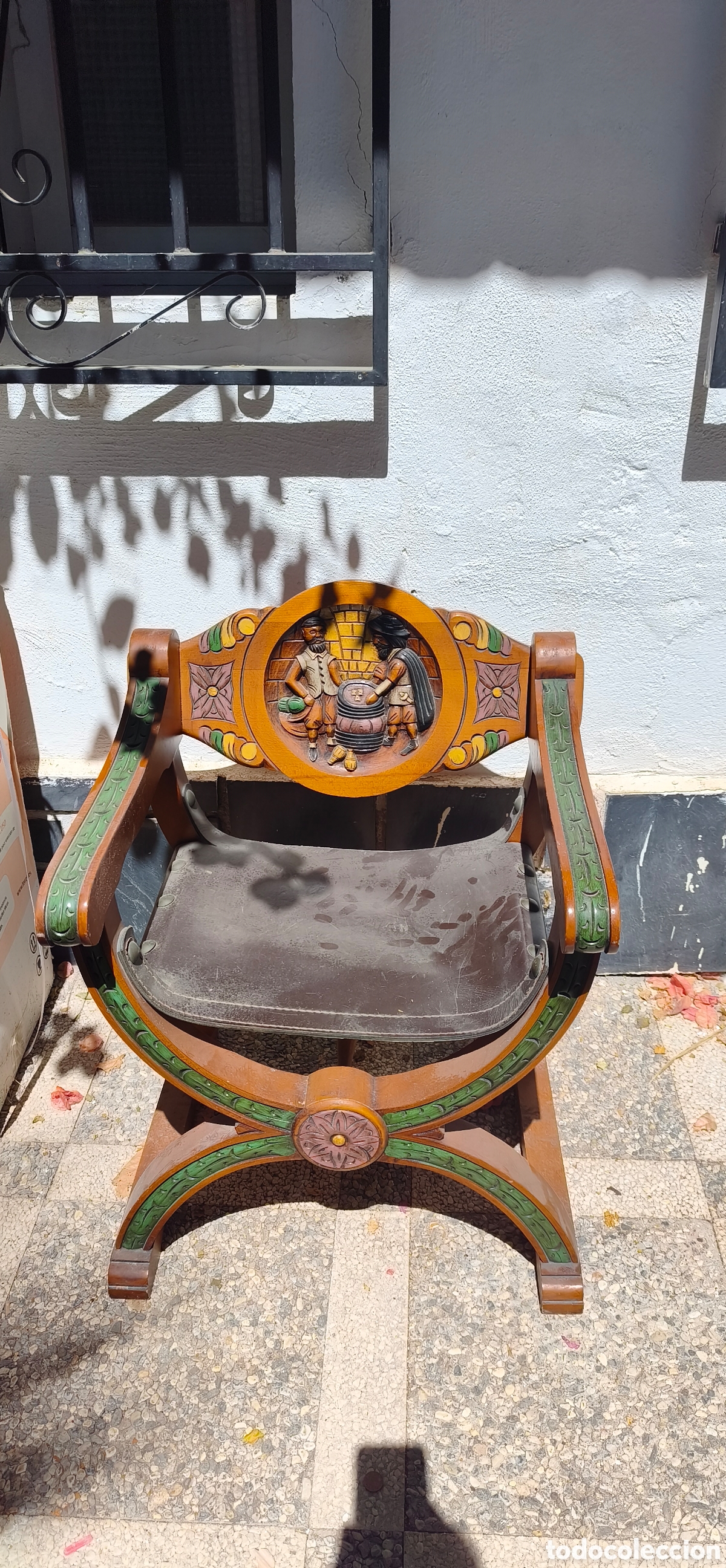 Antig&uuml;edades: Sillon inspiracion frailera