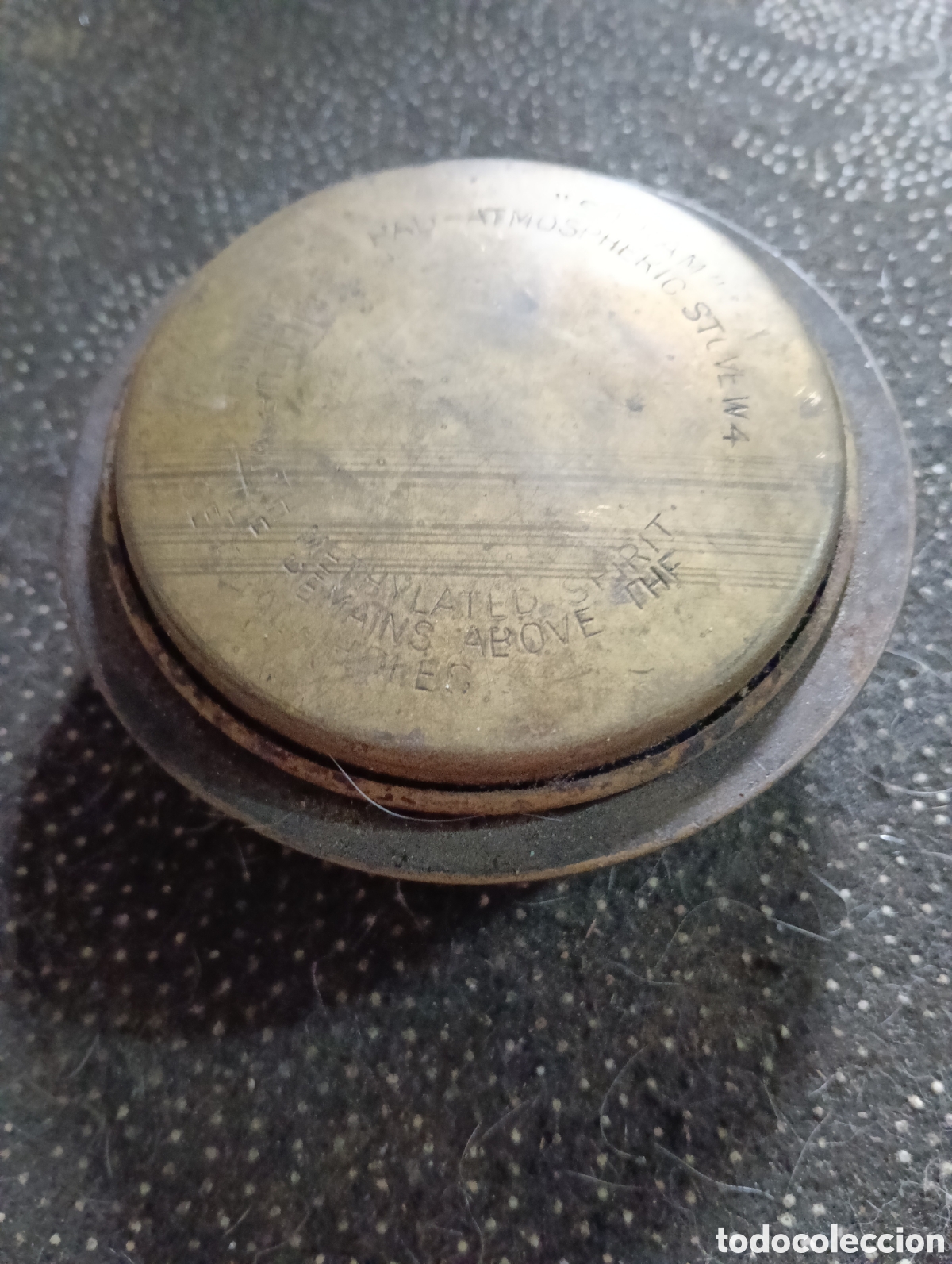 Antig&uuml;edades: Hornillo de camping vintage de alcohol o esp&iacute;ritu de la marca brit&aacute;nica Sirram (modelo Pad-Atmospher