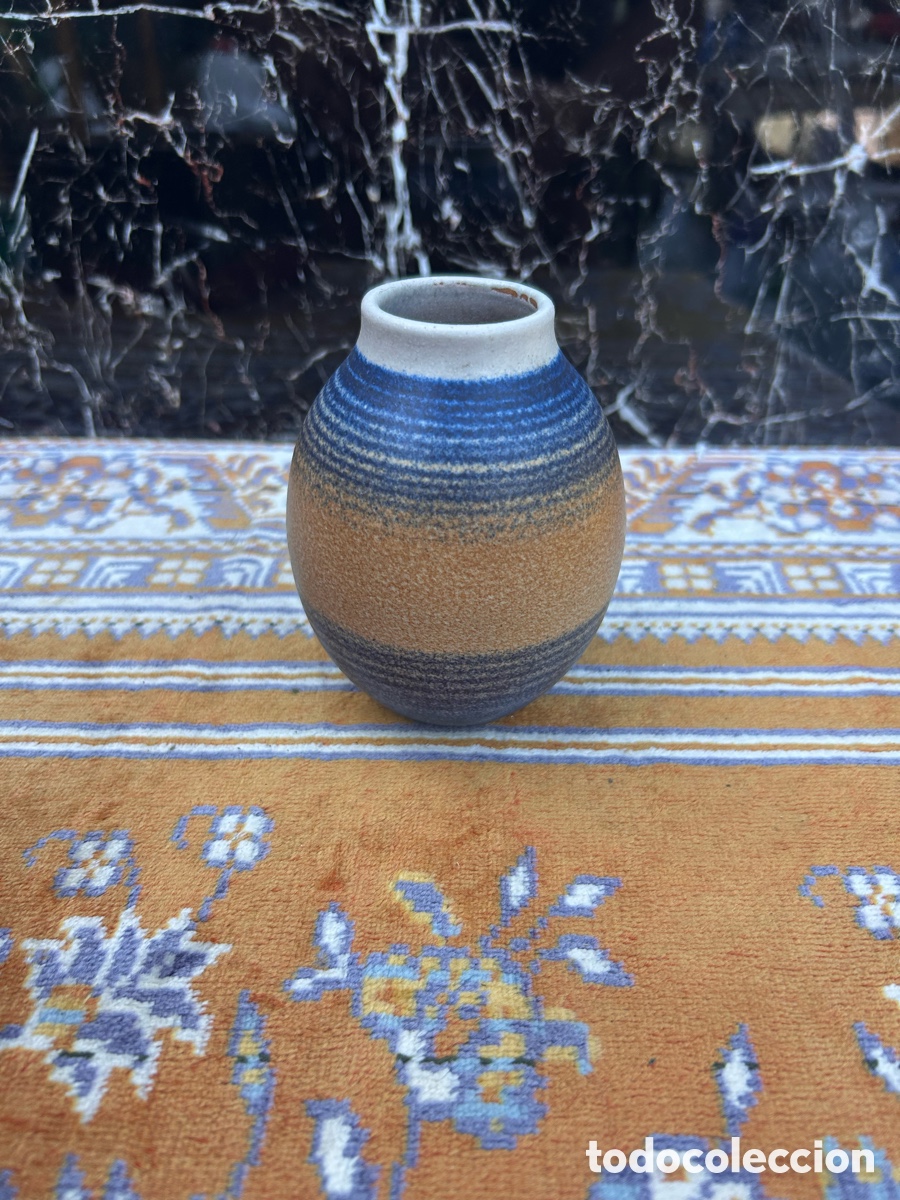 Antiquit&eacute;s: peque&ntilde;o jarr&oacute;n de cer&aacute;mica artesanal de la prestigiosa casa catalana Cer&agrave;mica Serra