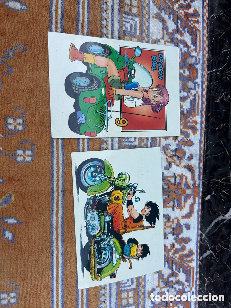 Antig&uuml;edades: postales oficiales vintage pertenecientes a la colecci&oacute;n &rdquo;El Universo de Dragon Ball Z&rdquo;