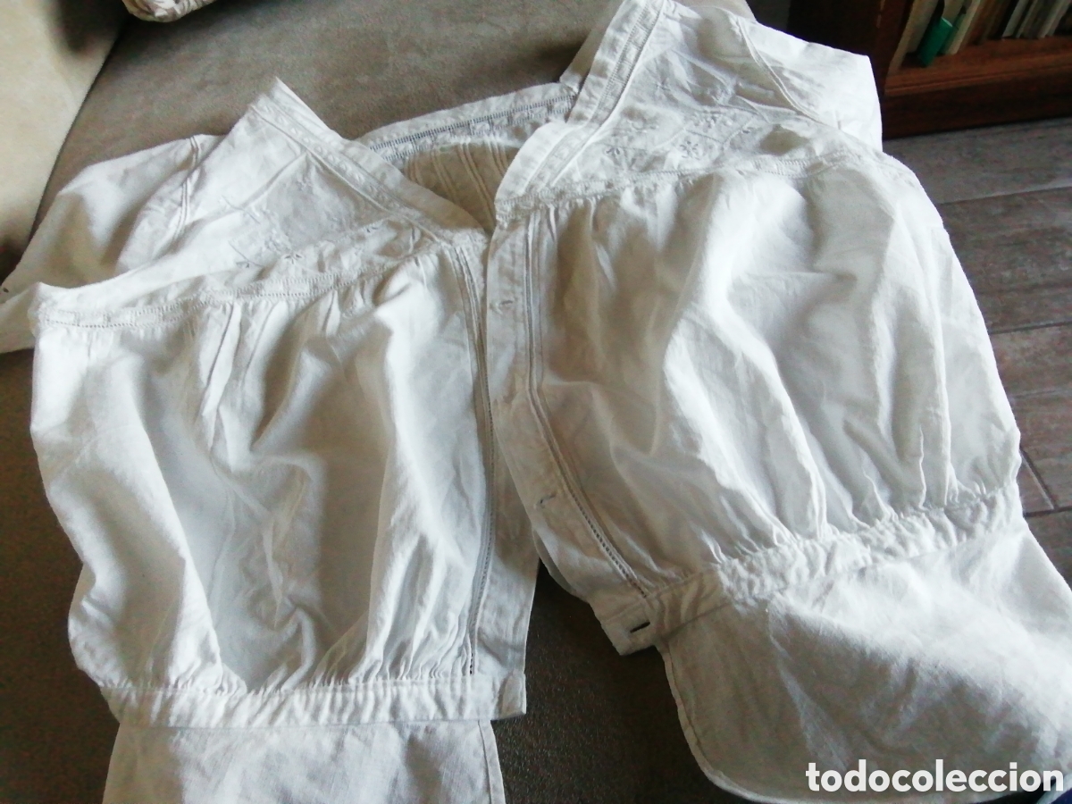 Antig&uuml;edades: *BLUSA BORDADA A MANO (Rf:MR-4/*)
