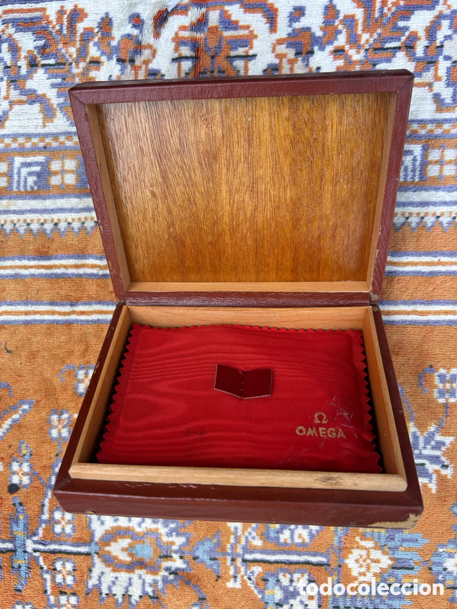 Antig&uuml;edades: caja reloj marca Omega - Foto 2