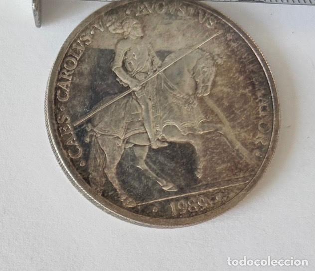 Antig&uuml;edades: Moneda 5 ECU conmemorativa en plata