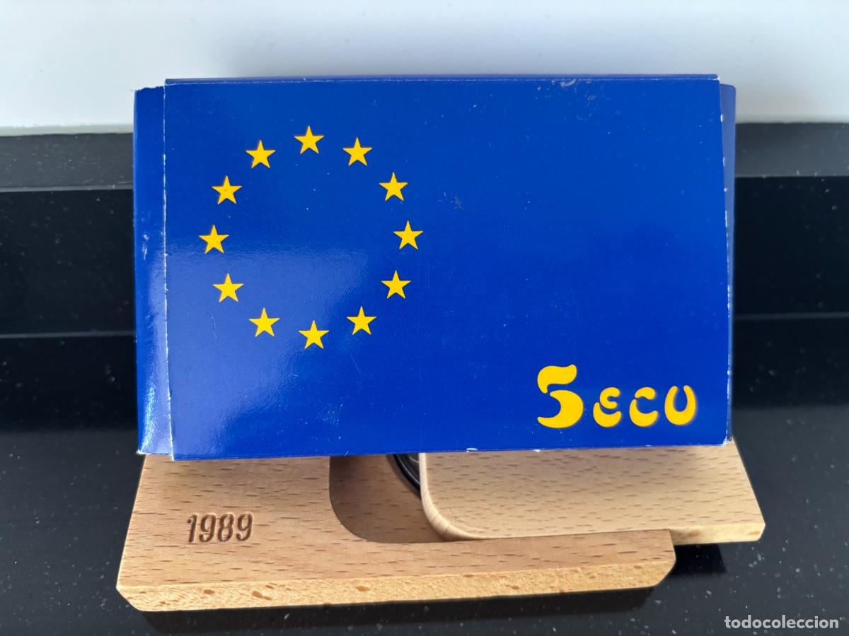 Antig&uuml;edades: Moneda 5 ECU conmemorativa en plata - Foto 7