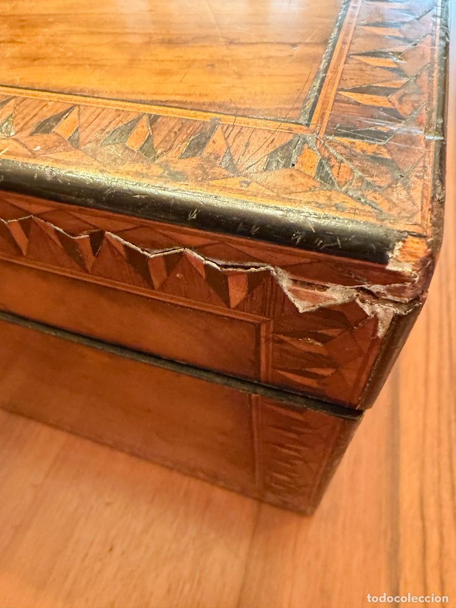 Antig&uuml;edades: Antigua caja costurero - Foto 2