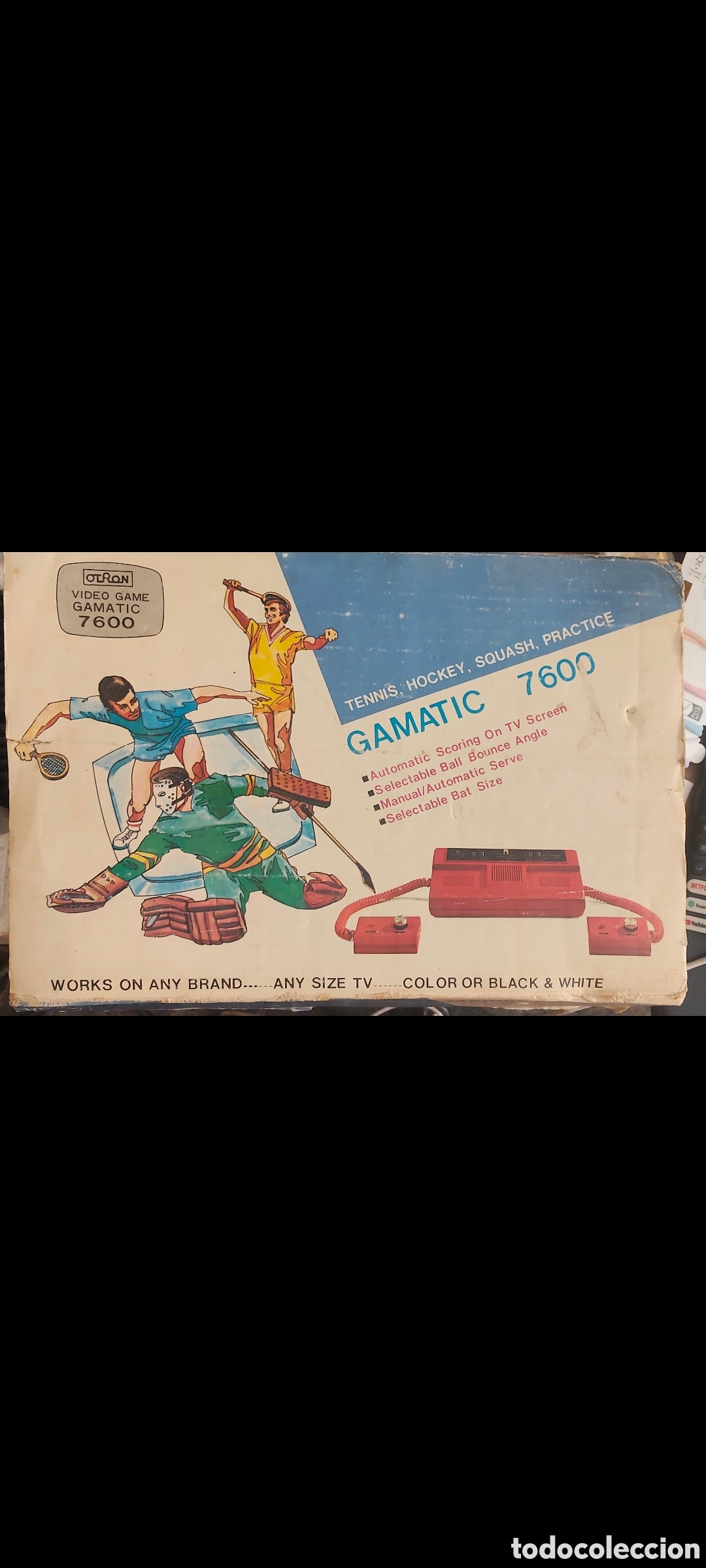 Antiquit&eacute;s: CONSOLA GAMATIC 7600