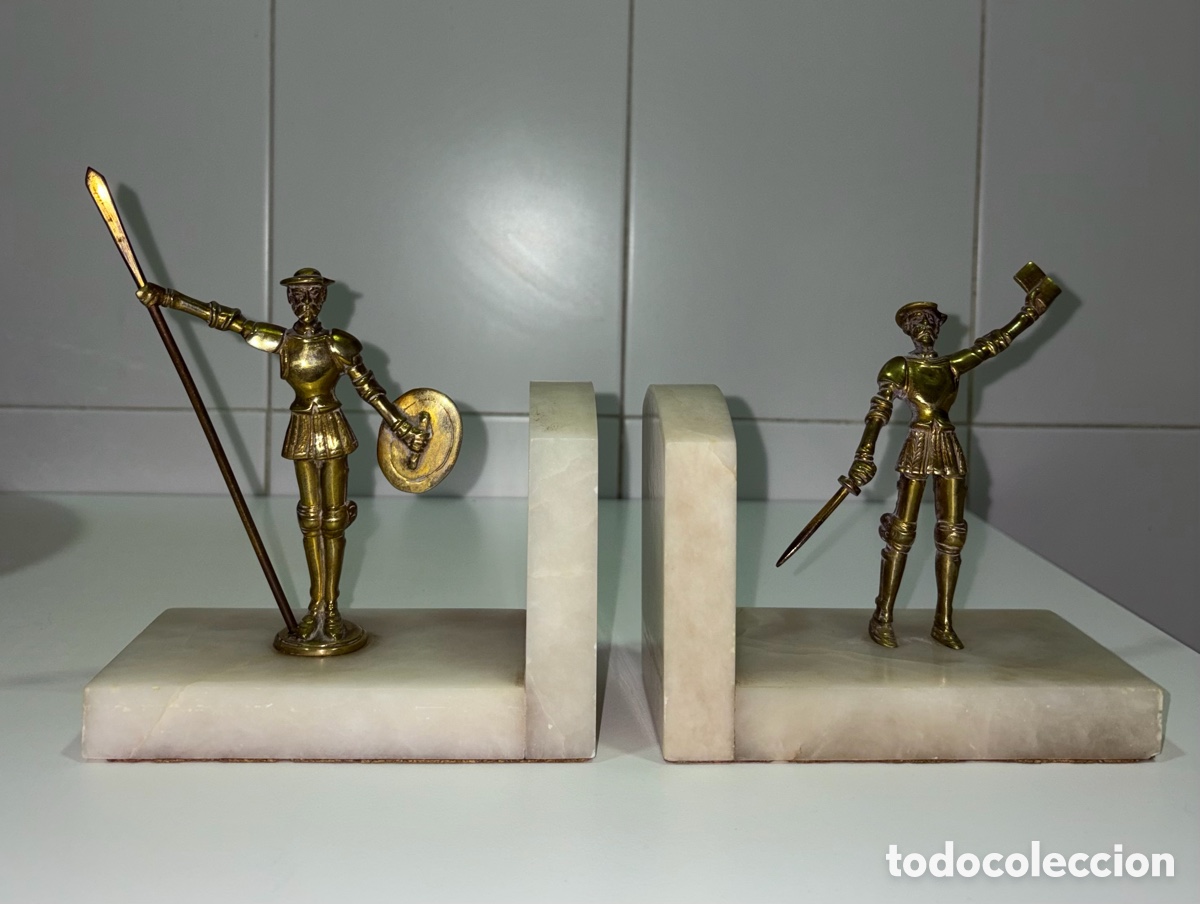 Antig&uuml;edades: Sujetalibros Don Quijote