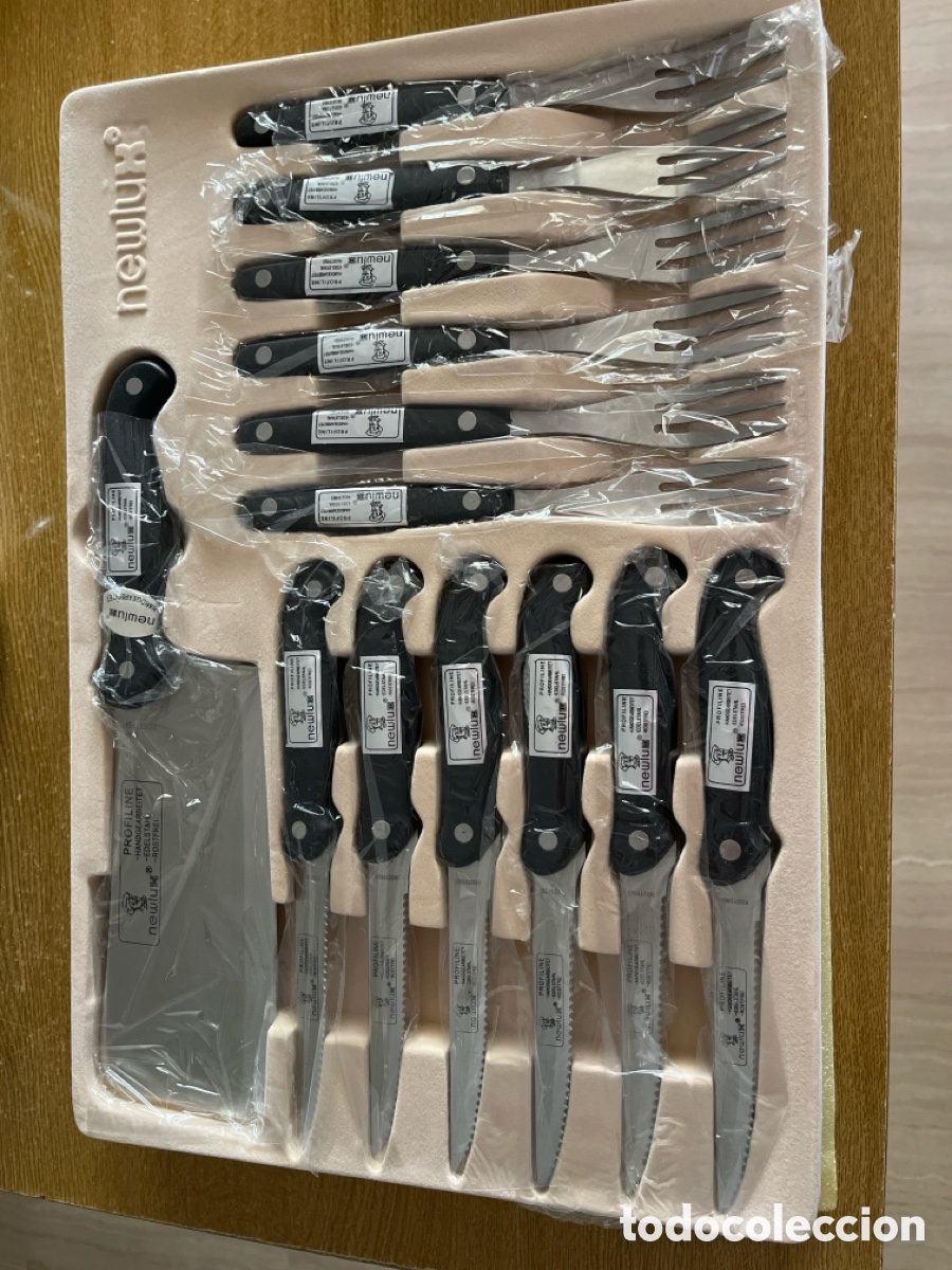 Antig&uuml;edades: Juego cuchillos de cocina - Foto 2