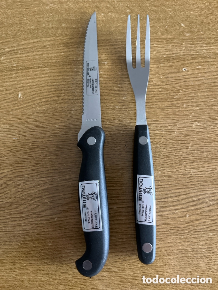 Antig&uuml;edades: Juego cuchillos de cocina - Foto 3