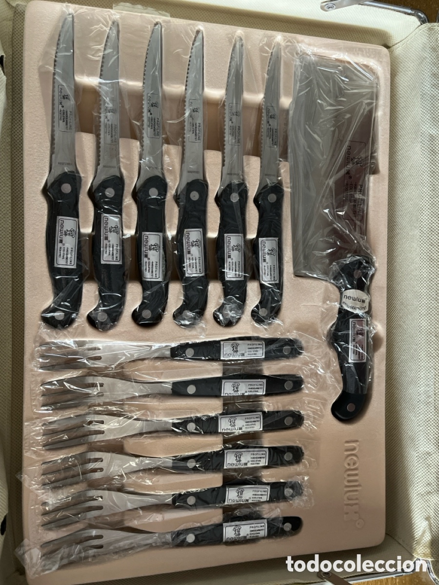 Antig&uuml;edades: Juego cuchillos de cocina - Foto 8